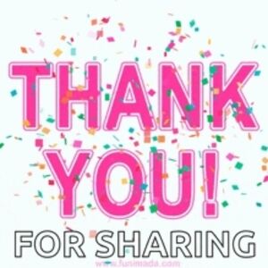 THANK YOU FOR SHARING 💗